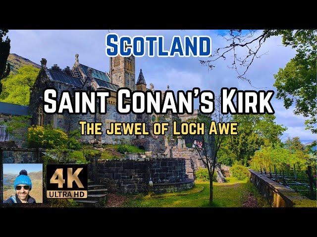 Saint Conan's Kirk The Jewel of Loch Awe, Scotland