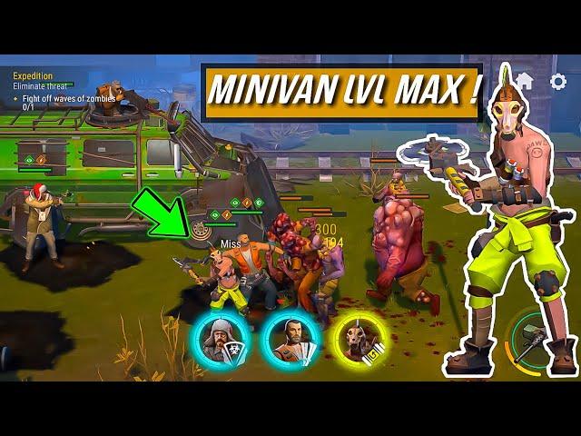 Minivan - Max Level ( 30 ) ! The Settlement | Last Day On Earth Survival