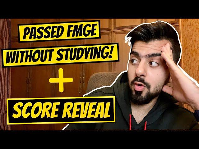 How I passed FMGE with ZERO preparation! | Mad About Medicine