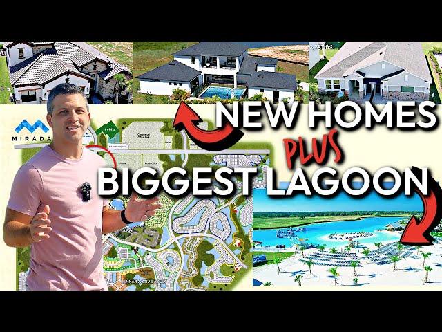 This Tampa Florida MasterPlanned Community Has FLORIDA'S BIGGEST LAGOON + New Homes For Sale!