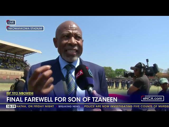 RIP Tito Mboweni | Final farewell for son of Tzaneen