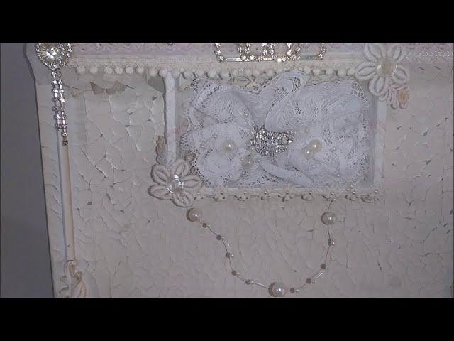 Gorgeous Sparkle & Lace Display Box from Papermadepretty