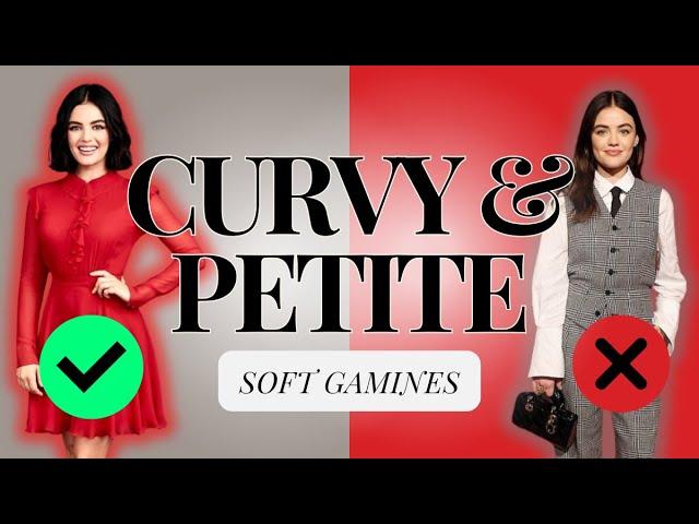 Short & Curvy? How to dress your body type | Soft Gamine | Petite Body Type  | Petite Outfits