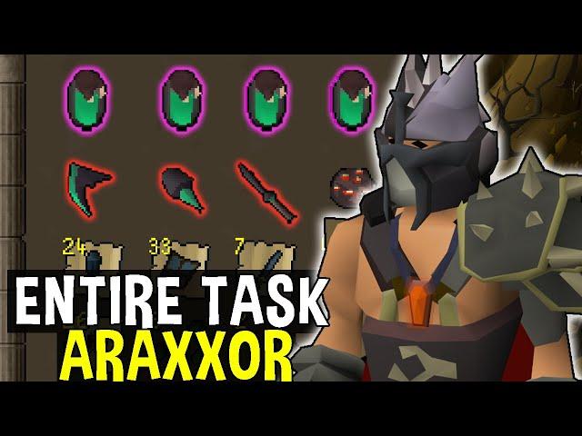 My Loot From an Entire Task at the New Araxxor Boss is Unbelievable!