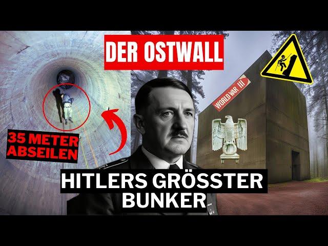 We ROPE 35 METERS INTO HITLER'S LARGEST BUNKER MAZE  LIKELY!️