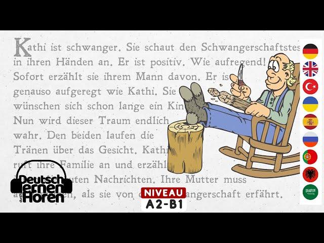 #449 Learn German with stories | Learn German through listening - A2-B1