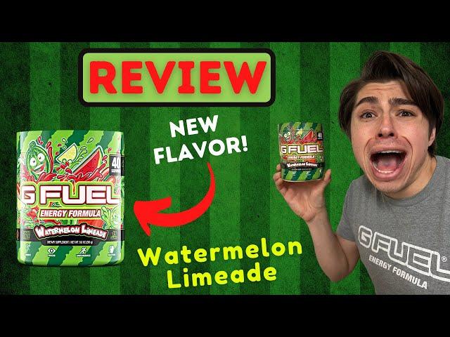 Watermelon Limeade GFUEL Flavor REVIEW!