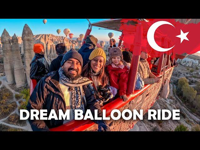 ලක්ශ 1.5ක බැලූන් ගමන Hot Air Balloon Ride Experience in Cappadocia