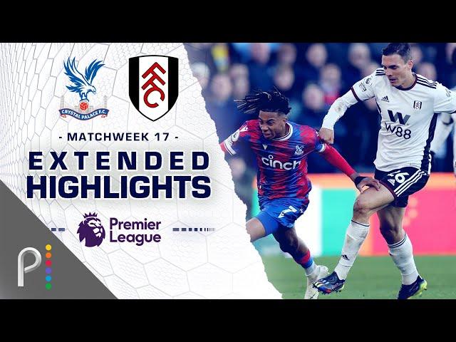 Crystal Palace v. Fulham | PREMIER LEAGUE HIGHLIGHTS | 12/26/2022 | NBC Sports