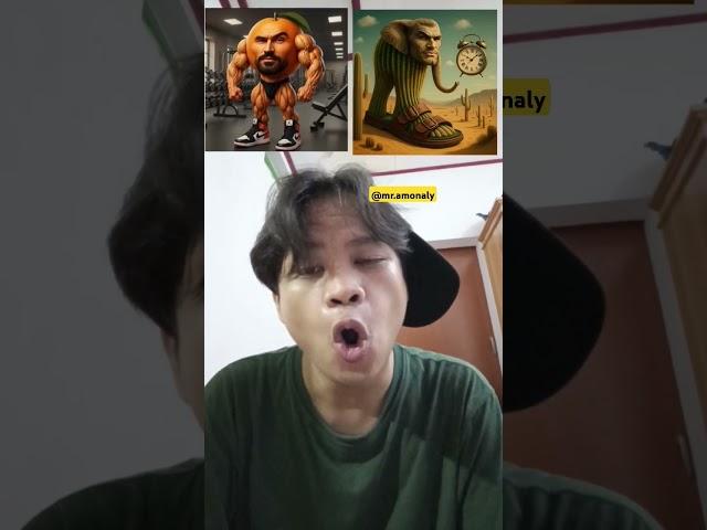 Garamararaman vs udindindun madindindun sigma face  part 3 #trending #anomaly #anomali #shorts