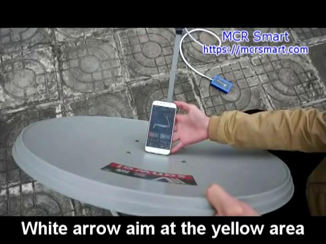 Smart Satellite Finder Satellite Meter SSF video tutorial