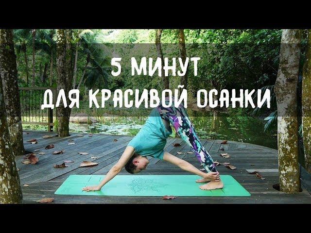 Йога для спины. 5 минут для осанки