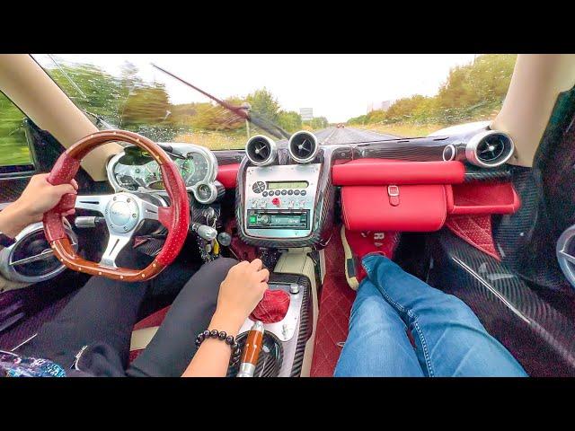 Driving 190 MPH In A Pagani Zonda!