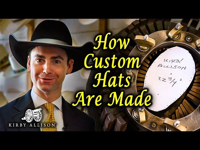 How Custom Cowboy Hats Are Made | Nathaniel's Custom Hats