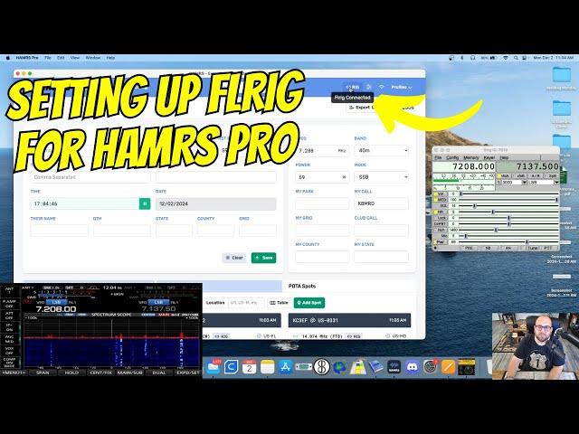 How To Set Up FLRIG For HAMRS Pro Rig Control