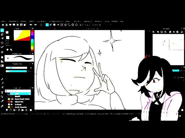 MegiSonika's Art Stream painfully out of context | Part 2