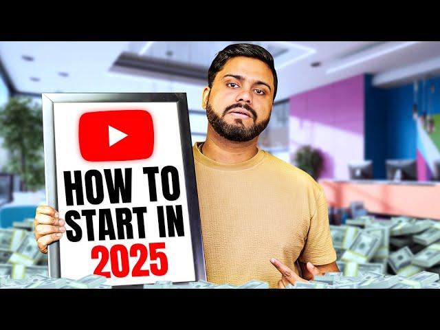 2025 में Youtube से 1 लाख महीना Earn करे || How To Start Youtube Channel In 2025 || Youtube Course