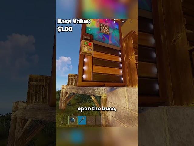 Can I profit from buying a Rust base with real money? I was done dirty... #rust