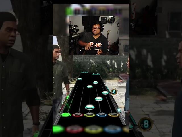 Lamar Roasts Franklin FC #clonehero #guitarhero #gta5