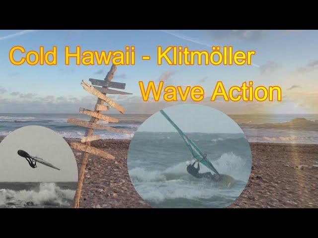 Wave Action in Cold Hawaii   Windsurfen in Dänemark