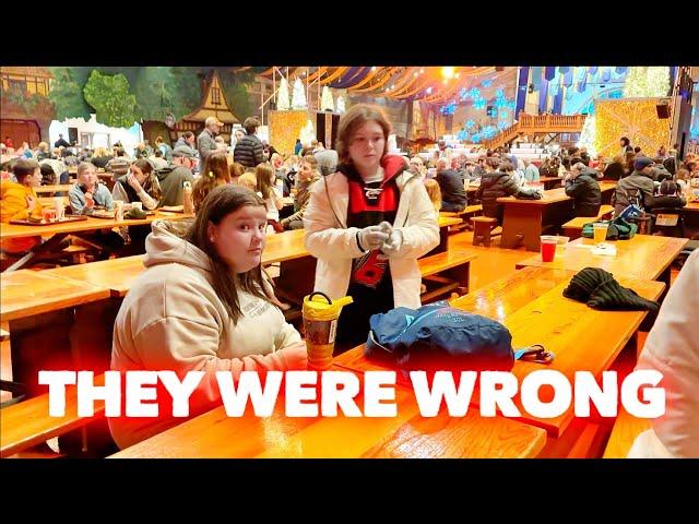 THEY DID US WRONG AT DINNER | Busch Gardens | Vlogmas Day 2 | Family 5 Vlogs