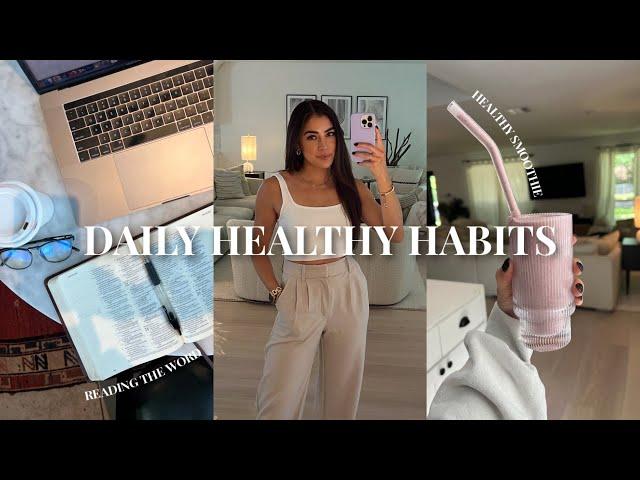 Daily Healthy Habits! Productivity, Fitness, & Health Tips!