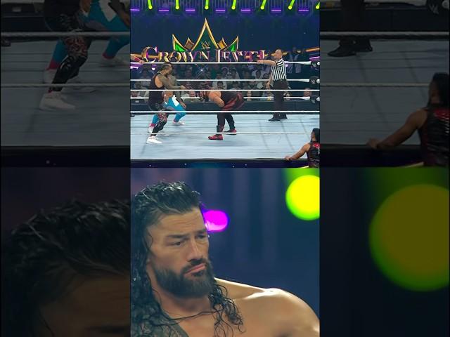 Was Roman impressed or not? #WWECrownJewel