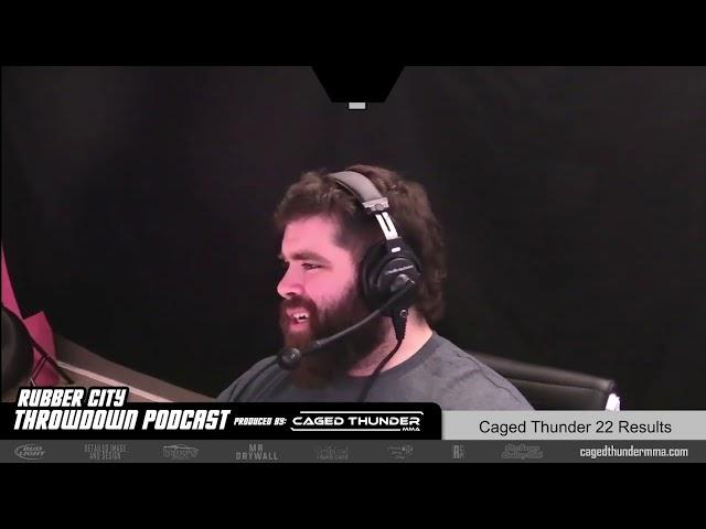 Rubber City Throwdown Episode 2 | Caged Thunder 22 Results