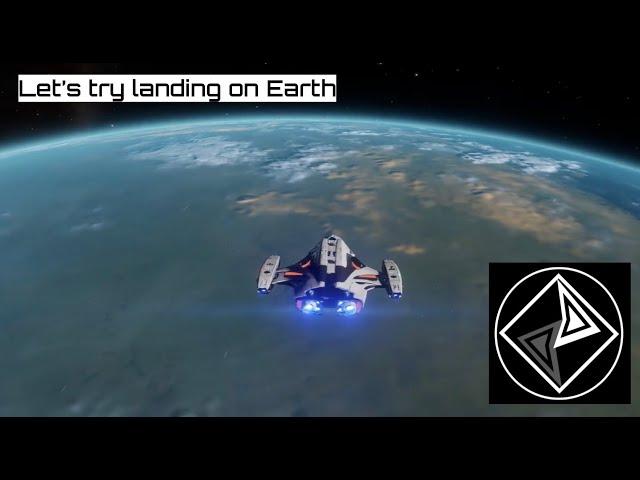 [Elite: Dangerous] - What if you try to land on Earth?