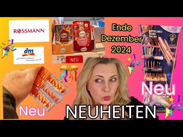 ROSSMANN UND DM HAUL NEUHEITEN | SILVESTER 2024