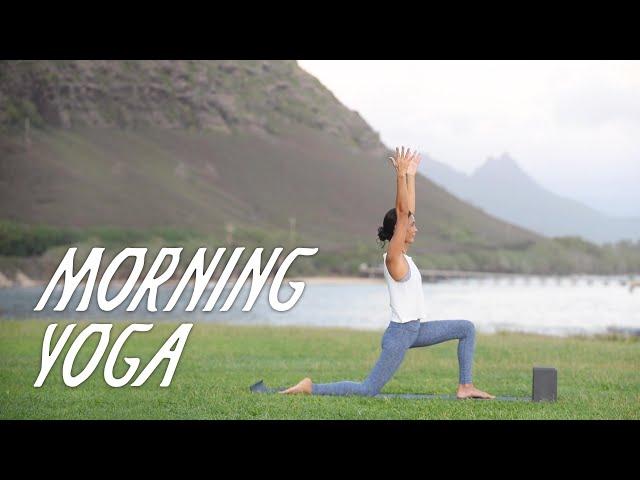 25 Minute Gentle Morning Yoga w/ Cecilia | Yoga with Aloha