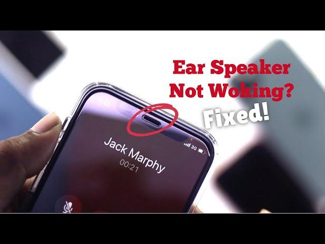 Ear speaker on iPhone not working? – Earpiece Fixed Here!