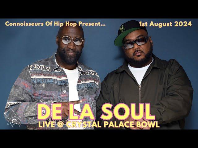 De La Soul @ Crystal Palace Bowl 1st August 2024