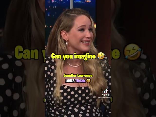 Jennifer Lawrence LOVES TikTok cd: Julseyhiphop