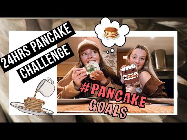 eating ONLY pancakes for 24 HOURS!!!