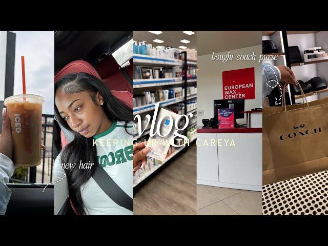 VLOG  | navigating my 20’s + target run + shopping + hair appt + more