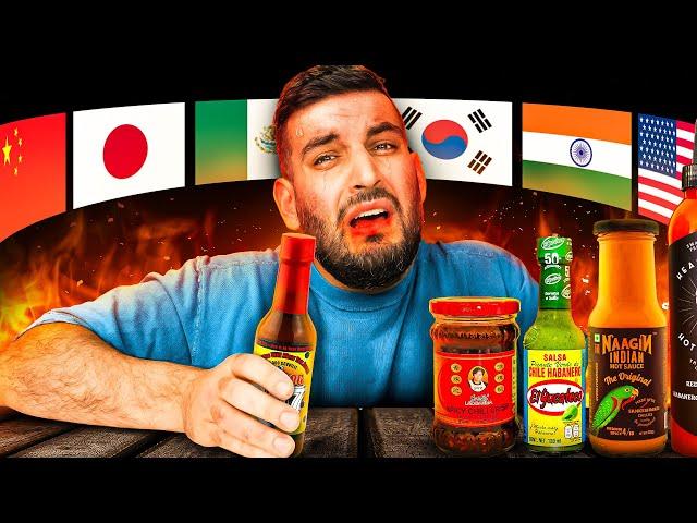 I Tested The Spiciest Hot Sauce From Every Country