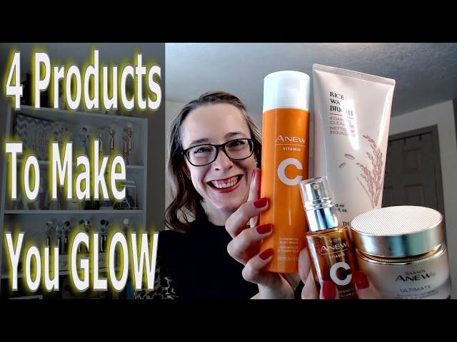 4 Skincare Products that'll make you GLOW | Avon Skincare Product Review | Avon Vitamin C