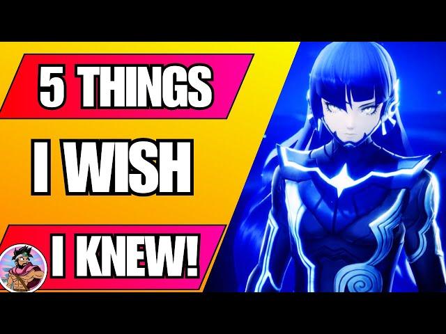 Shin Megami Tensei V - Hints And Tips!