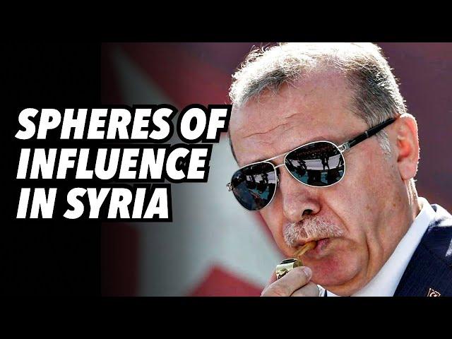 Spheres of influence in Syria