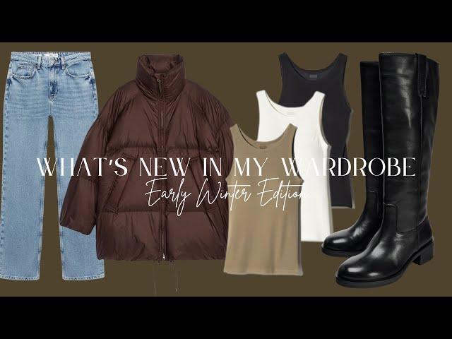 What's New In My Wardrobe Ahead of Winter