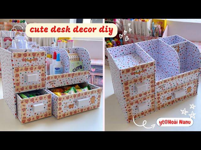 Cute Desk Decor Diy / Hoài Nanu /Diy #diy #tutorial