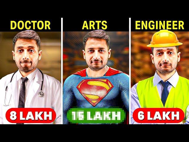 Doctor Vs Engineer Vs Arts | Who Earns More ??