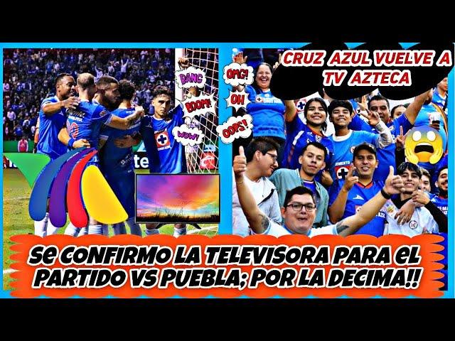 ▶️CRUZ AZUL vuelve a TV AZTECA ¡SE CONFIRMO la televisora PARTIDO VS PUEBLA!NUEVO PROYECTO DE PIOVI