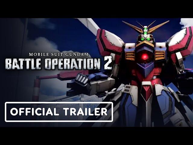 Mobile Suit Gundam Battle Operation 2 - Official Burning Gundam Trailer