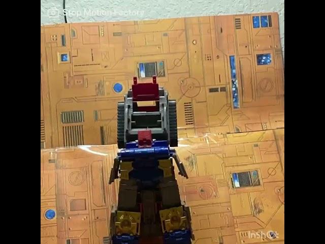 Transformers Armada Optimus Prime Stop Motion Animation