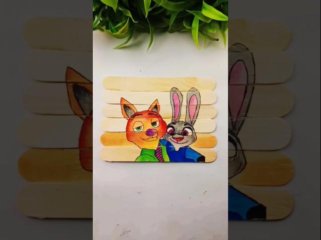 drawing in stick