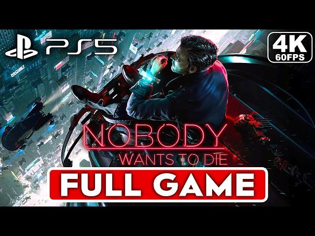 NOBODY WANTS TO DIE Gameplay Walkthrough FULL GAME [4K 60FPS PS5] - No Commentary