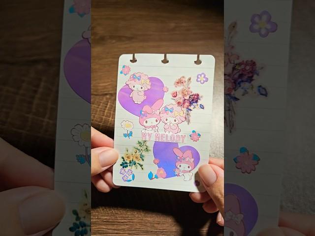 마이멜로디 다꾸 #다꾸 #추천 #쇼츠 #스티커 #마이멜로디 #산리오 #캐릭터 #다이소 #sticker #shorts #scrapbooking #mymelody