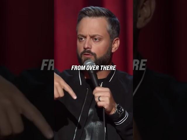 Airports really be like that : Nate Bargatze #standup #comedy #standupcomedy #natebargatze